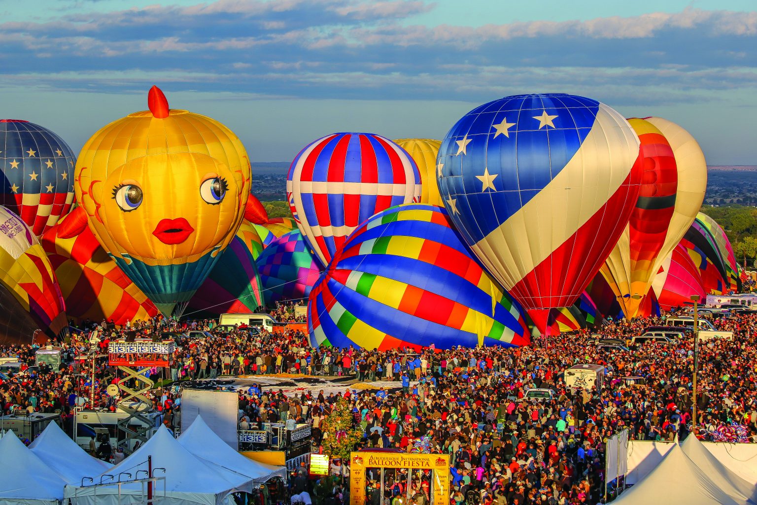 Albuquerque Balloon Fiesta, New Mexico, USA 2015.